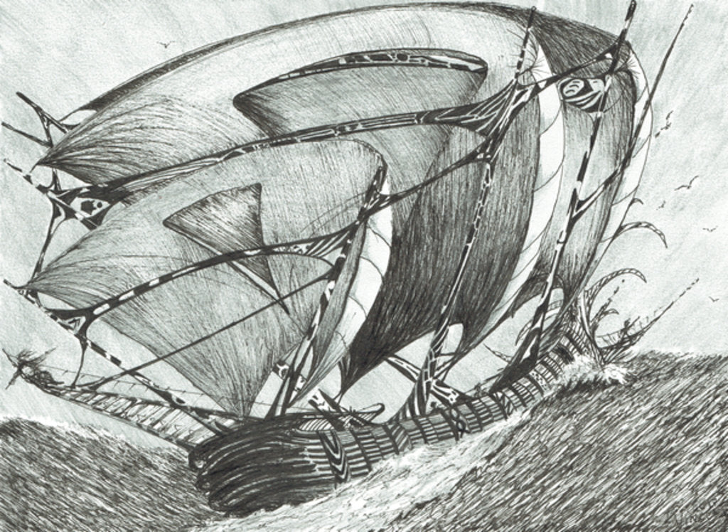 Detail of Storm creators Sea of Azov, 2017 by Vincent Alexander Booth