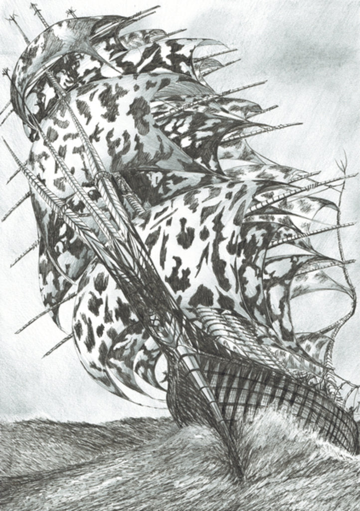 Detail of Storm Creators North Sea, 2017 by Vincent Alexander Booth