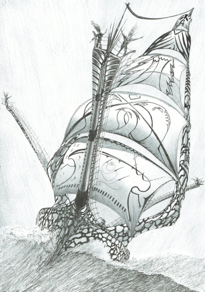 Detail of Storm Creators Sibuyan Sea, 2017 by Vincent Alexander Booth