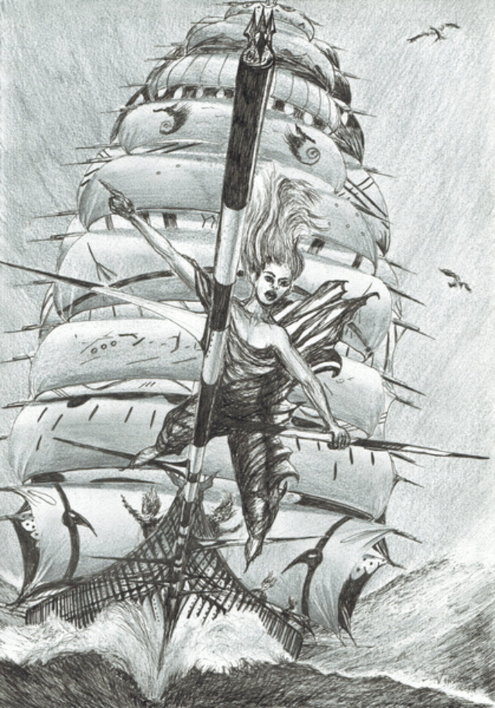 Detail of Storm Creators Lazarev Sea, 2017 by Vincent Alexander Booth