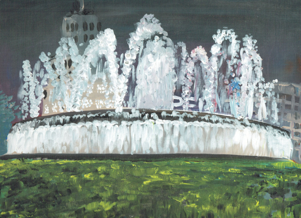 Detail of Barcelona night, 1994 by Vincent Alexander Booth