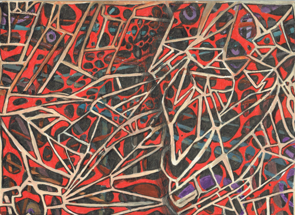 Detail of Time Howler, 2016 by Vincent Alexander Booth