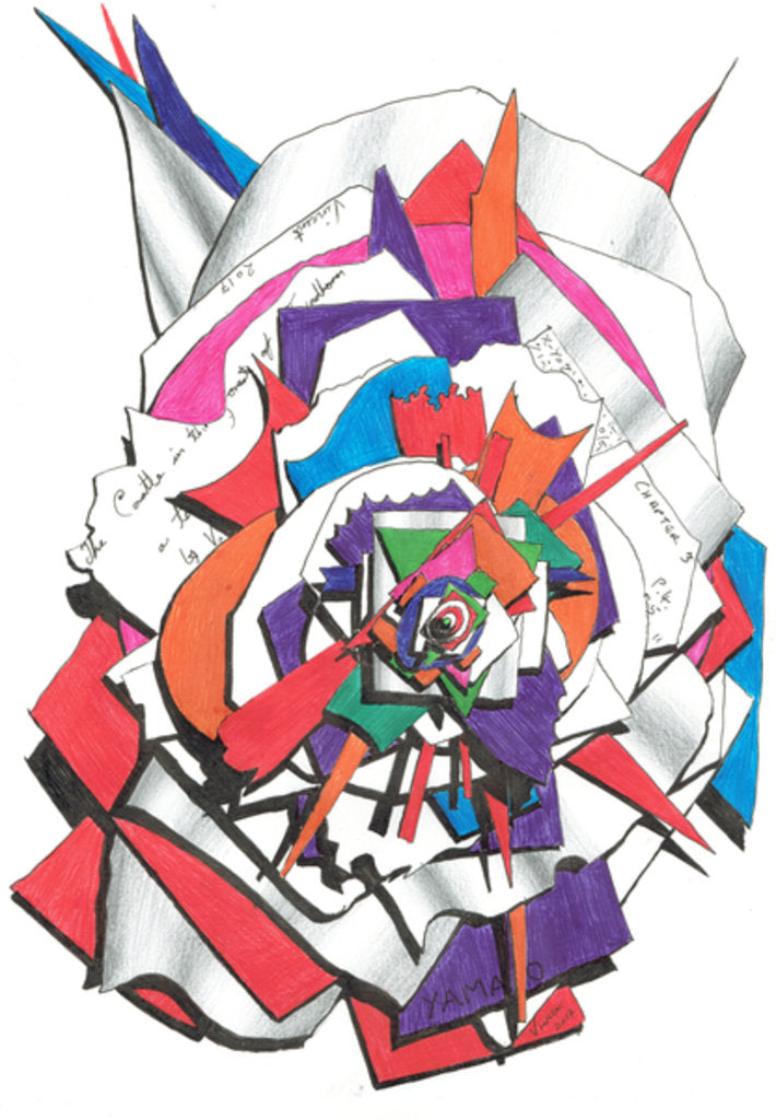 Detail of Above, 2017 by Vincent Alexander Booth