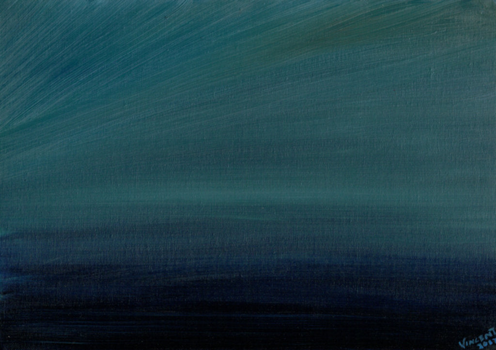 Detail of Ocean Twilight, 2017 by Vincent Alexander Booth