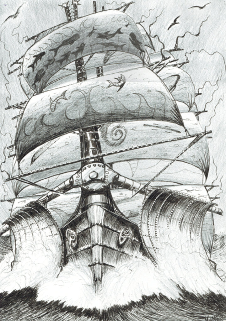 Detail of Storm Creators Alboran Sea, 2017 by Vincent Alexander Booth