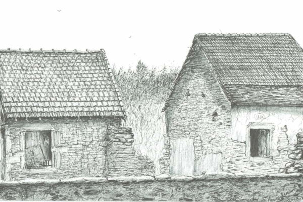 Detail of House near French/Swiss border, 2008 by Vincent Alexander Booth