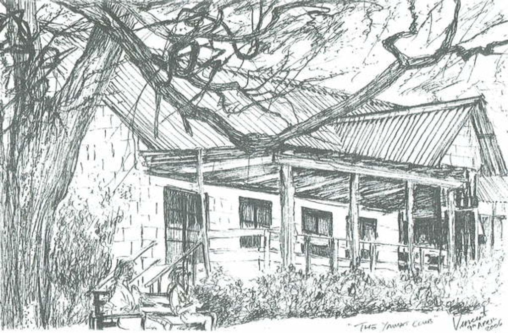 Detail of Yacht club at Lake Naivasha Kenya 2006 by Vincent Alexander Booth