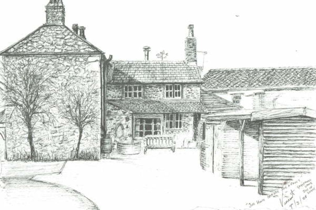 Detail of House on Isle of Wight, 2008 by Vincent Alexander Booth