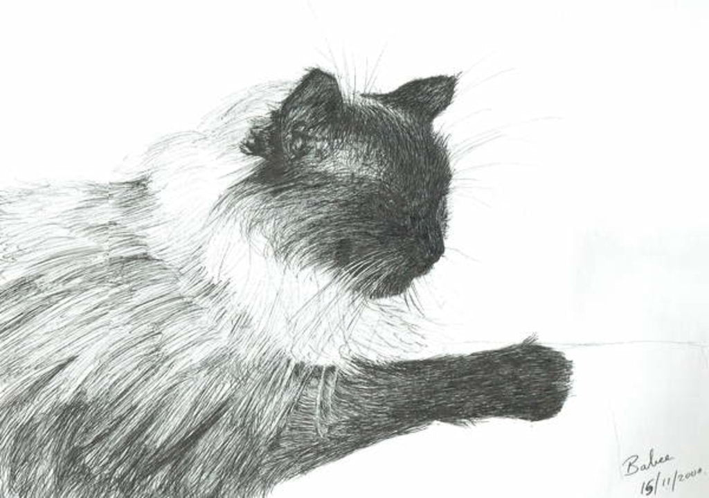 Detail of Babee, 2000 by Vincent Alexander Booth