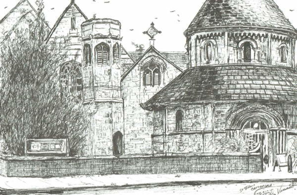 Detail of St. John's, Cambridge, 2008 by Vincent Alexander Booth