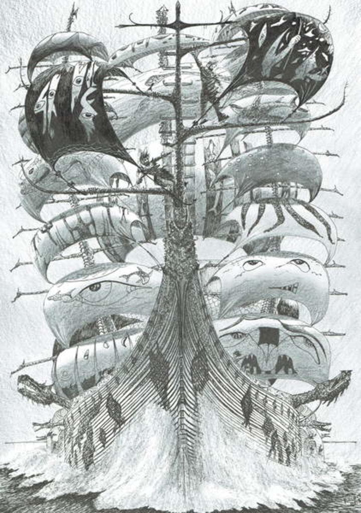 Detail of Storm creators Sea of Cortez, 2018 by Vincent Alexander Booth