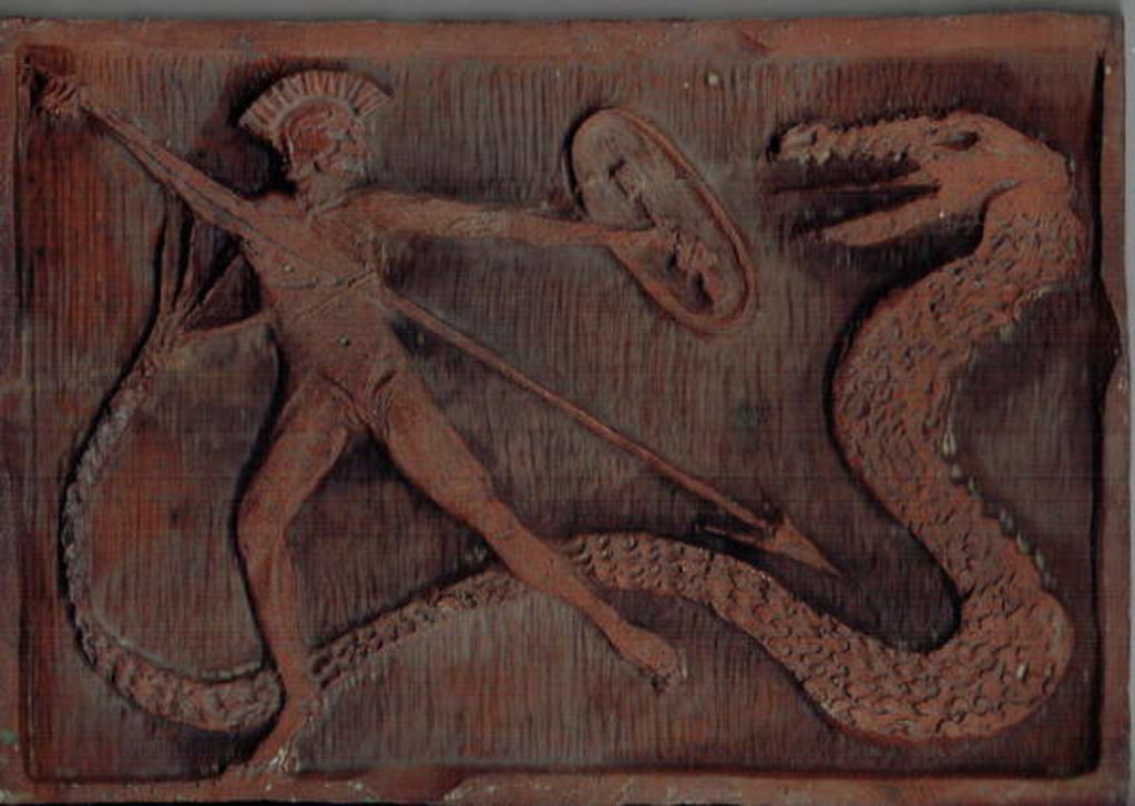 Detail of Ancient Duel, 1998 by Vincent Alexander Booth