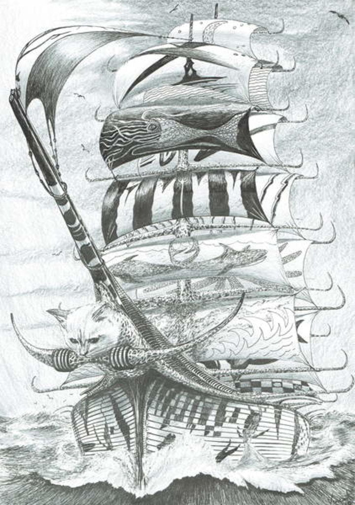 Detail of Storm creators Celebes Sea, 2018 by Vincent Alexander Booth