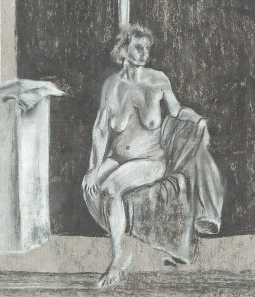 Detail of The Sitter, 1996 by Vincent Alexander Booth