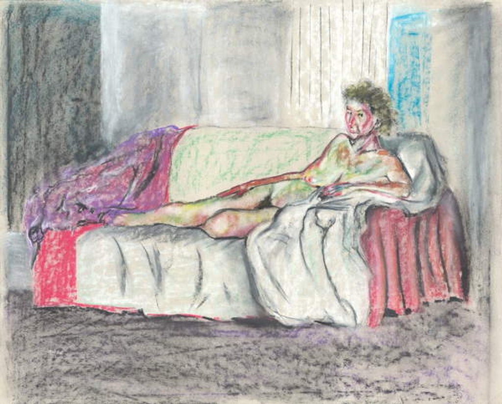 Detail of Watching the late film, 1997 by Vincent Alexander Booth