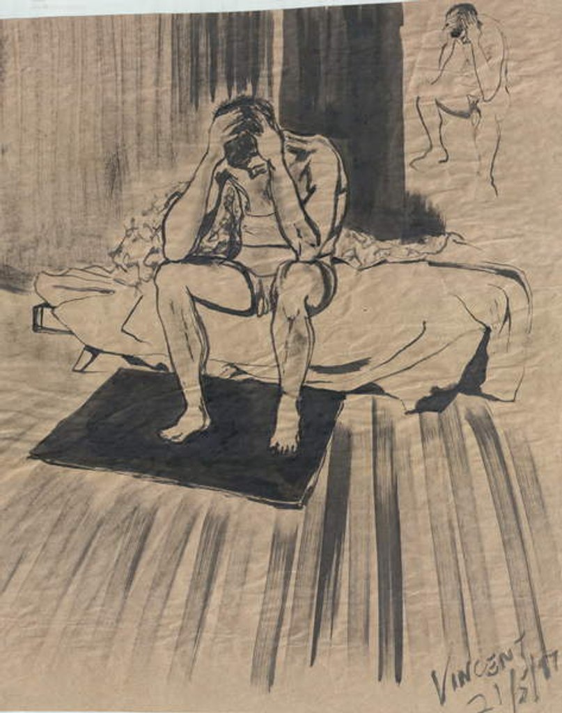 Detail of The Depression, 1997 by Vincent Alexander Booth
