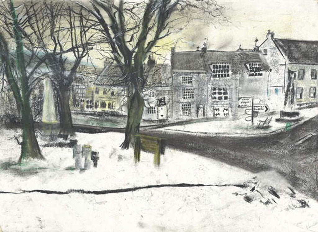 Detail of Osmotherley North Yorkshire, 1997 by Vincent Alexander Booth