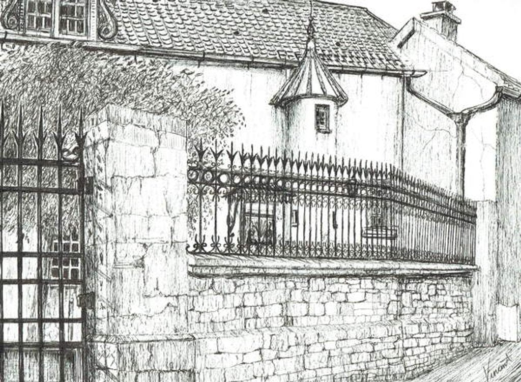 Detail of Exclusive French Restaurant at Laignes, 2007 by Vincent Alexander Booth