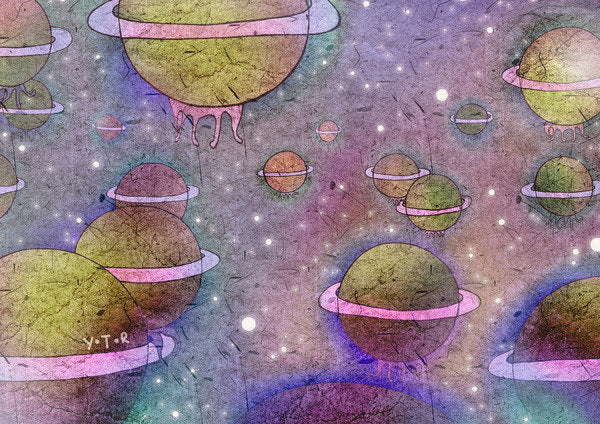 Detail of Universe, 2012 by Yoyo Zhao