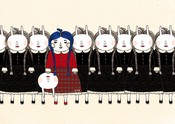 Detail of Beginning, 2013 by Yoyo Zhao