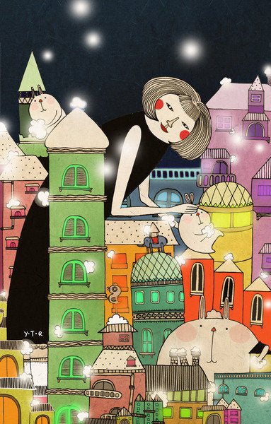 Detail of Mouldy city, 2013 by Yoyo Zhao