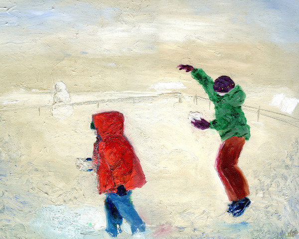 Detail of Snow!, 2014 by Nancy Moniz Charalambous