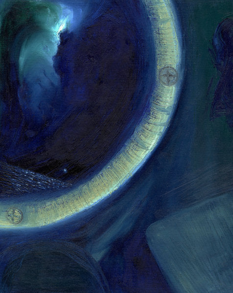 Detail of The Upper Berth, 2015 by Nancy Moniz Charalambous