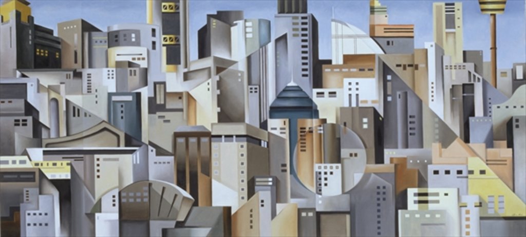 Detail of Composition Looking East, 2004 by Catherine Abel