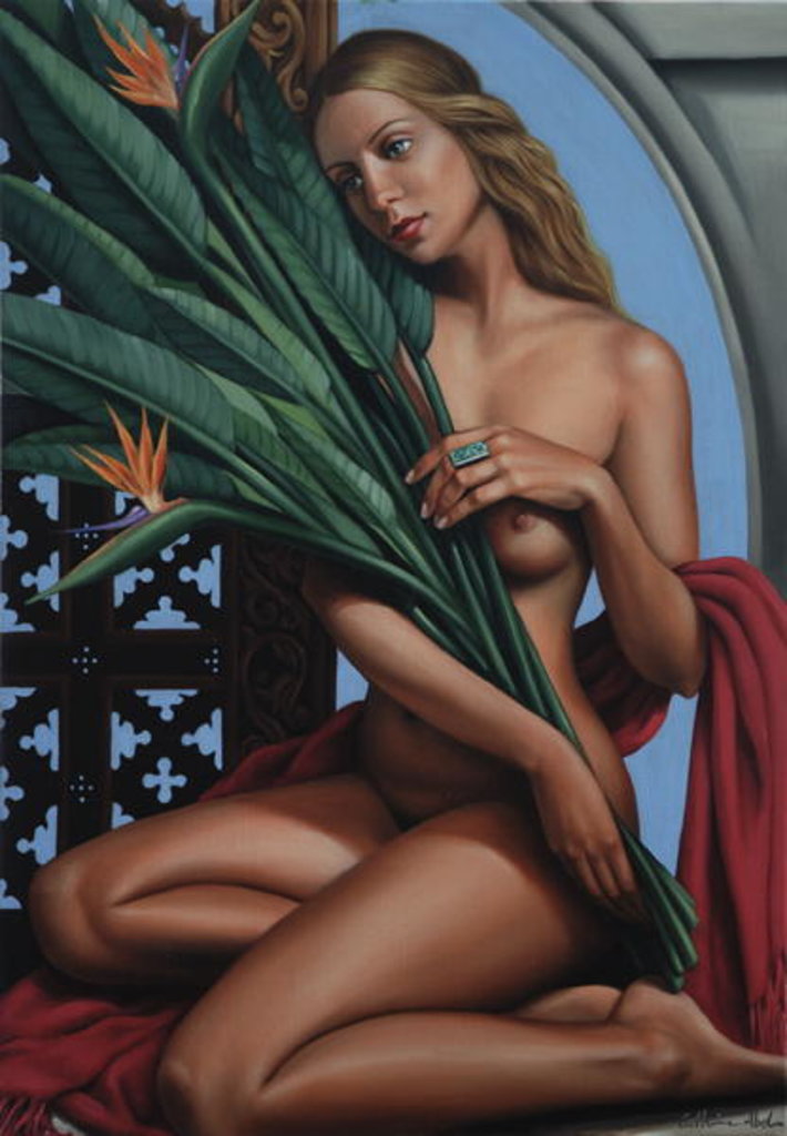 Detail of Bird of Paradise, 2007 by Catherine Abel