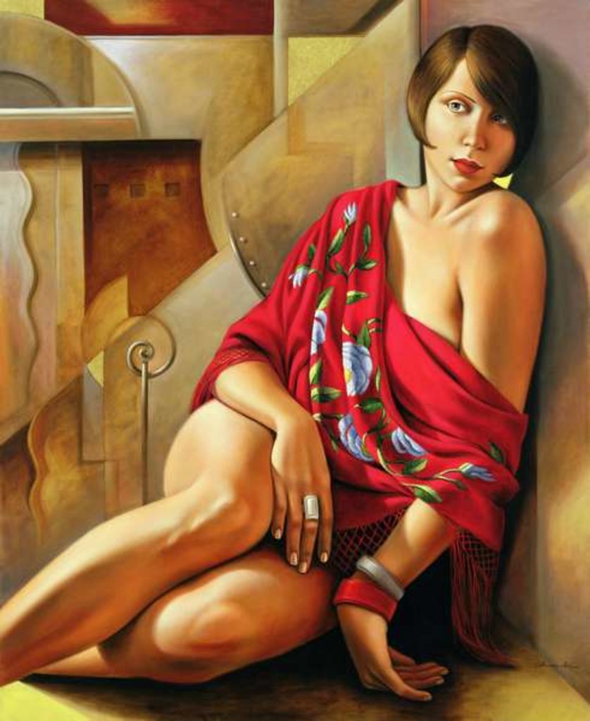 Detail of Autumn Ruby, 2006 by Catherine Abel