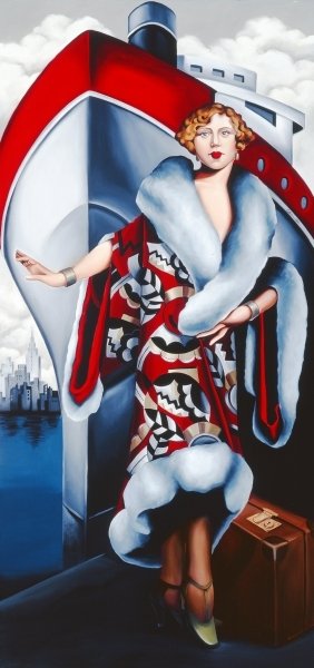 Detail of Bon Voyage by Catherine Abel