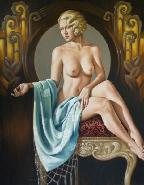Detail of Chez Agnes, 2008 by Catherine Abel
