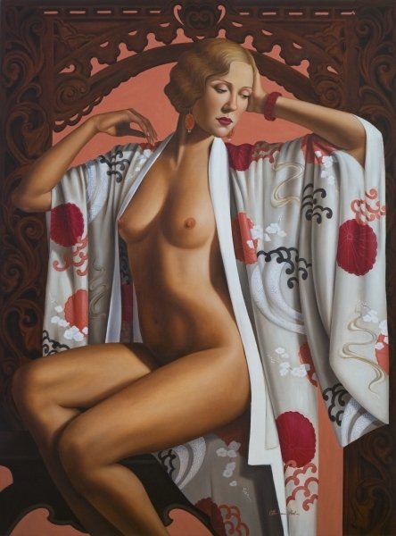 Detail of Beautiful Tristesse, 2007 by Catherine Abel