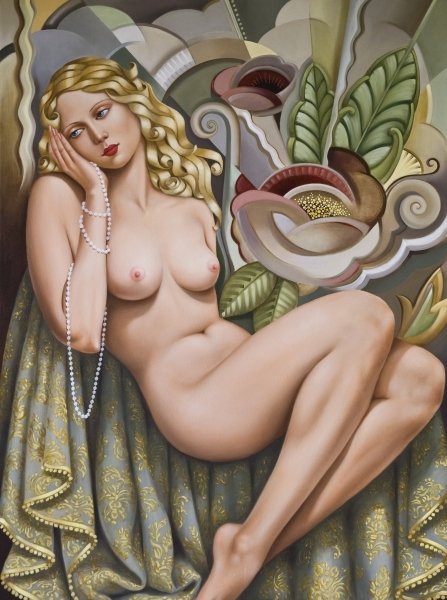 Detail of Opium Dreamer, 2010 by Catherine Abel