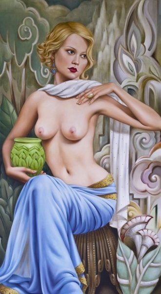 Detail of Primavera, 2010 by Catherine Abel