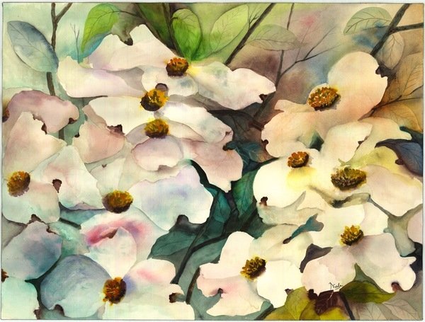Detail of dogwood, 2002 by Neela Pushparaj