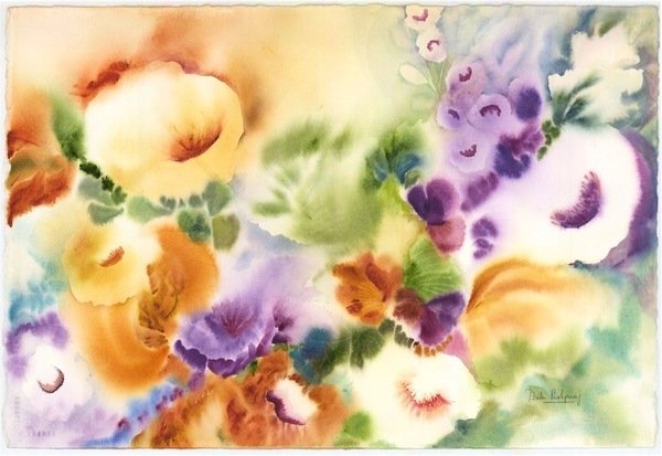 Detail of autumn symphony by Neela Pushparaj