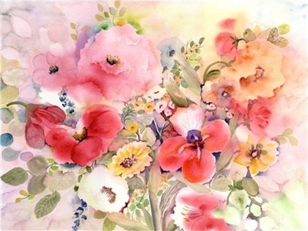 Detail of my cup runneth over by Neela Pushparaj