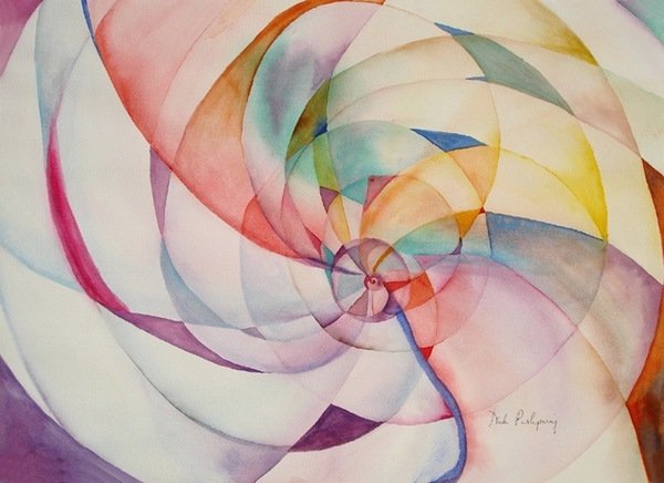 Detail of Endless Circles by Neela Pushparaj