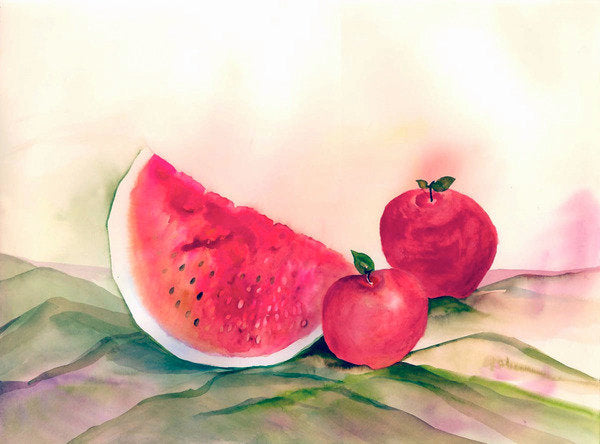 Detail of Watermelon by Neela Pushparaj