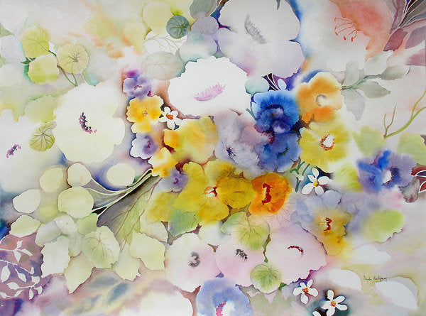 Detail of Blossoms II, 1999 by Neela Pushparaj
