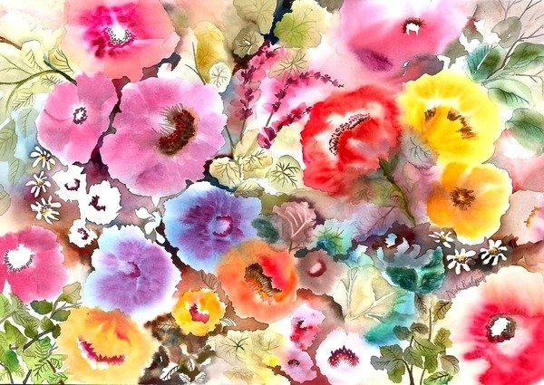 Detail of Top of the morning by Neela Pushparaj