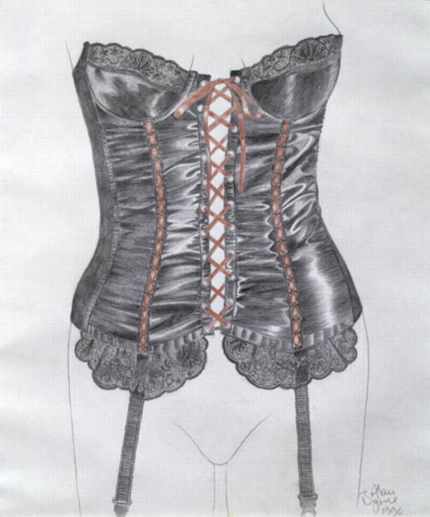 Detail of Corset, 1990 by Alan Byrne