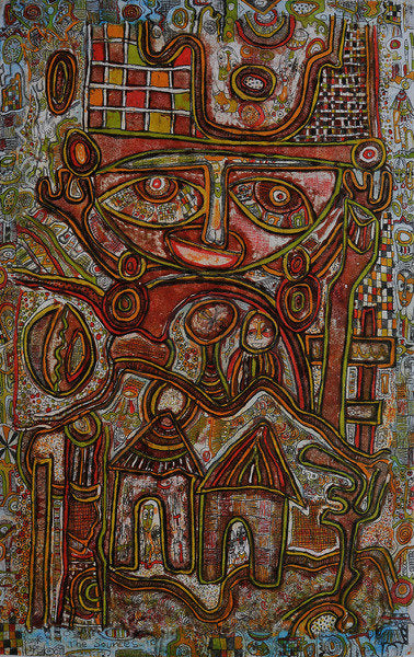 Detail of The source, 2010 by Wole Oyeyemi
