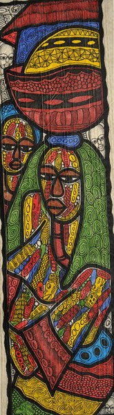 Detail of Heavy Load 3, 2014 by Muktair Oladoja