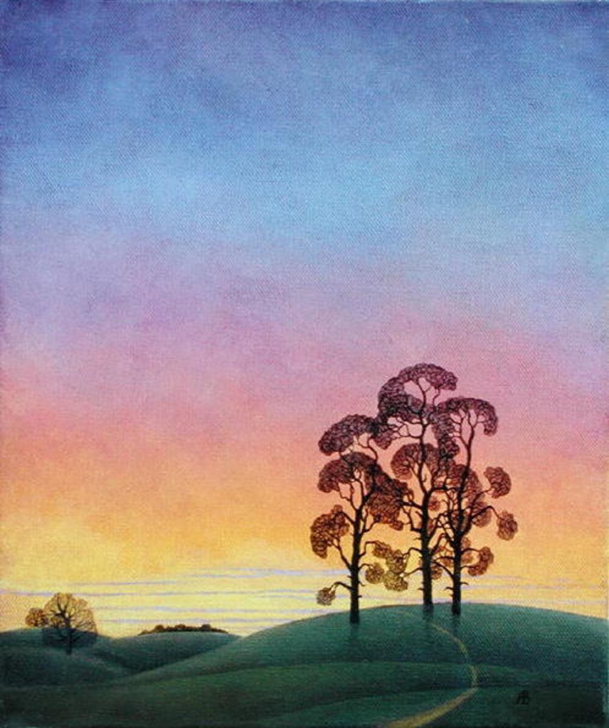 Detail of Path through the Pines, 2004 by Ann Brain