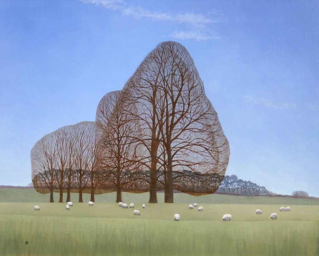 Detail of October Afternoon, 2008 by Ann Brain