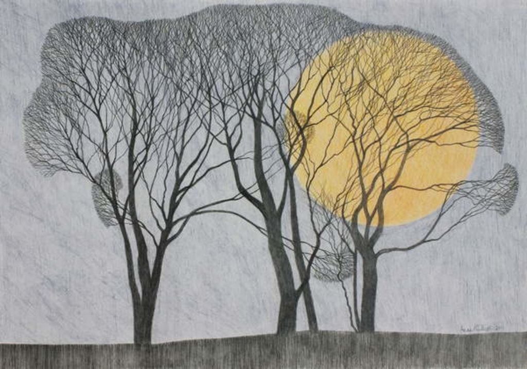 Detail of Megamoon, 2011 by Ann Brain