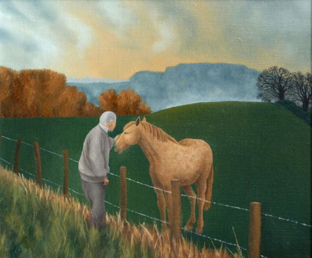 Detail of Encounter, 1992 by Ann Brain