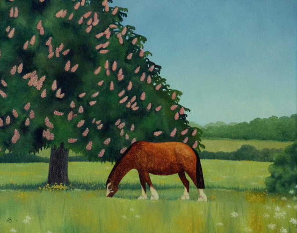 Detail of Horse Chestnut, 2001 by Ann Brain